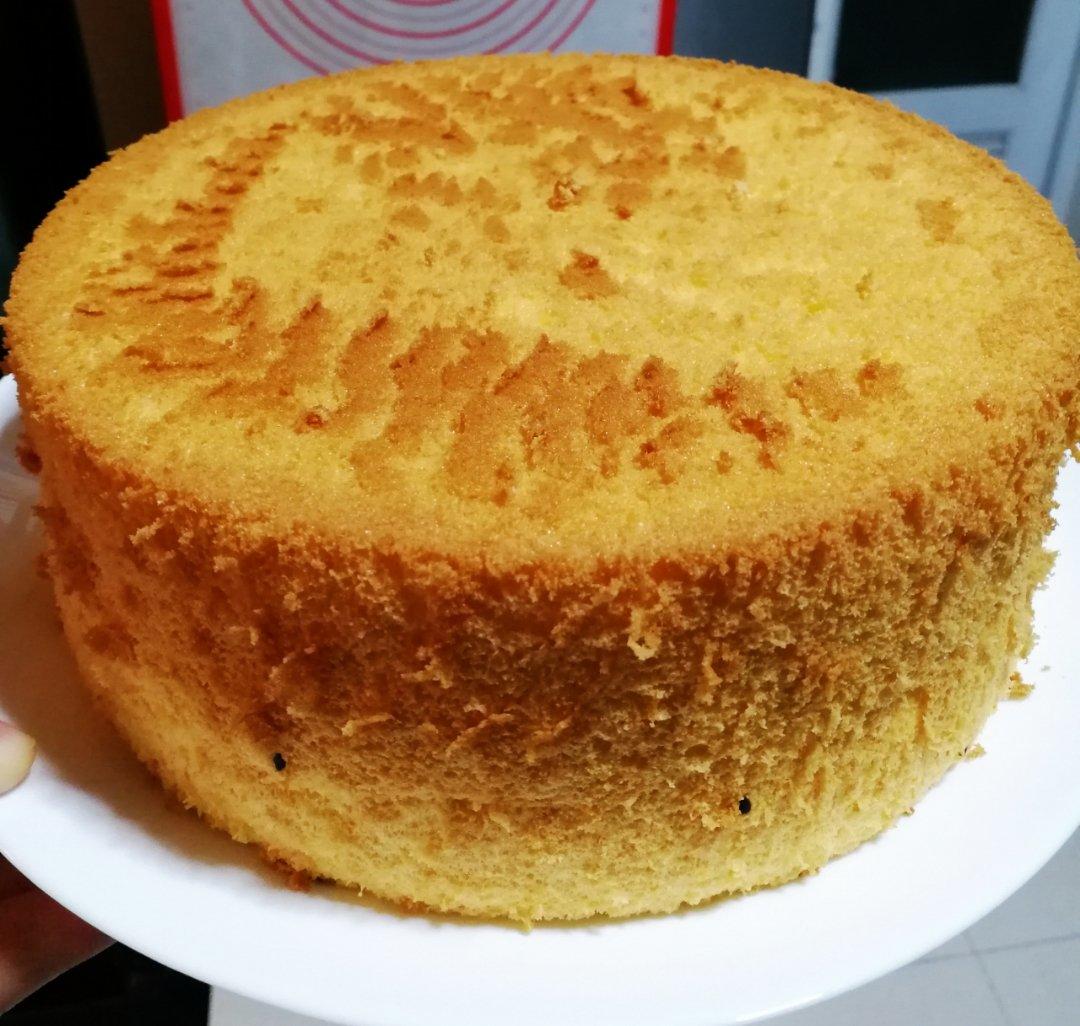 八寸戚风蛋糕