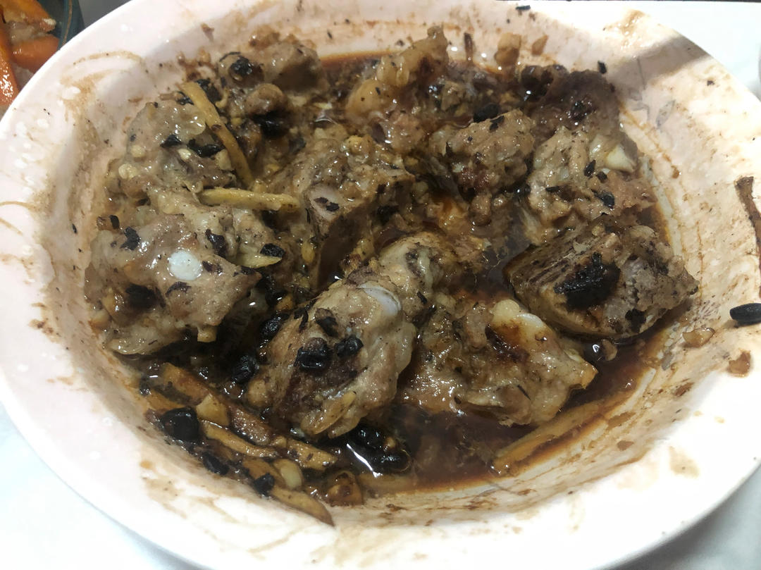 蒜蓉豆豉蒸排骨