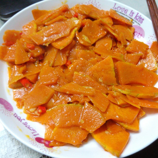 辣炒南瓜