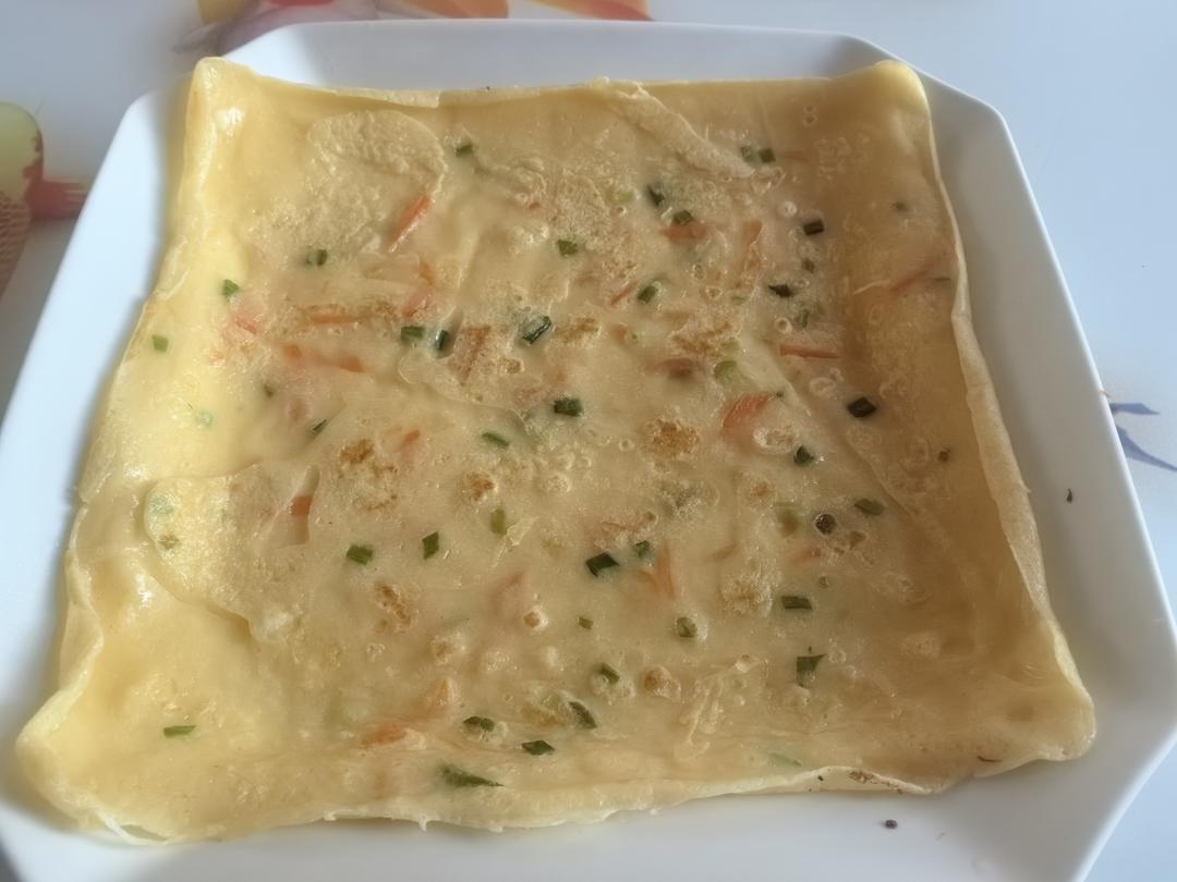 早餐香葱鸡蛋饼