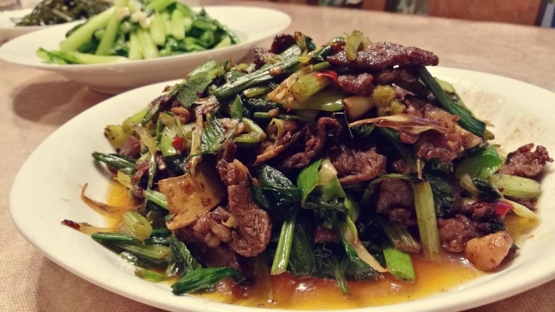 葱爆羊肉