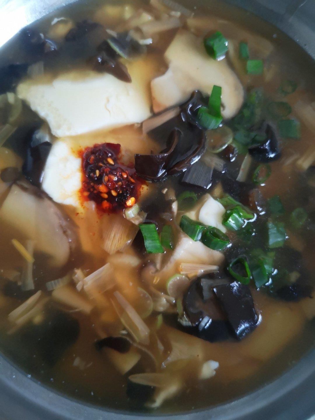 卤汁豆腐脑