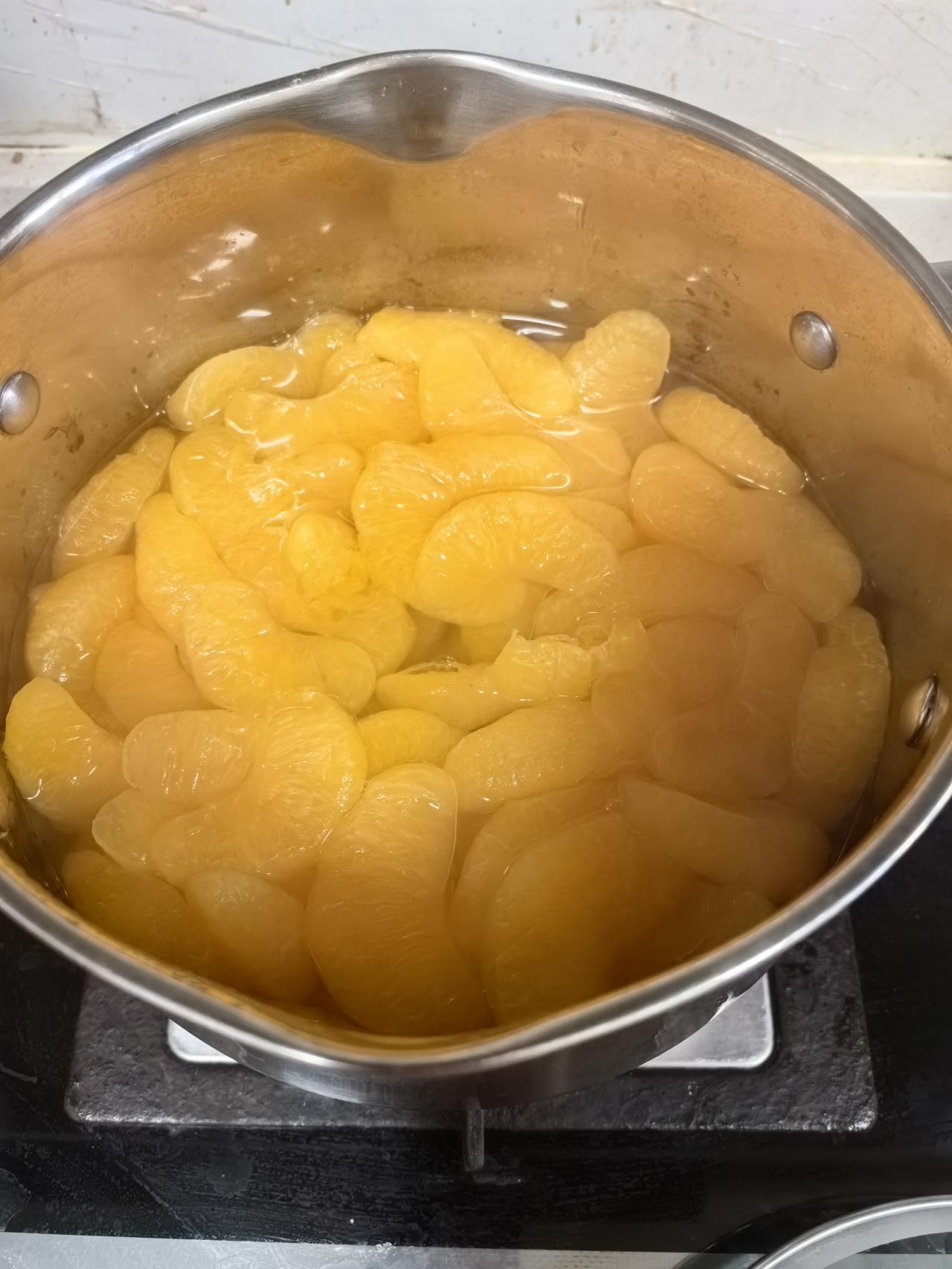 自制冰糖橘子罐头