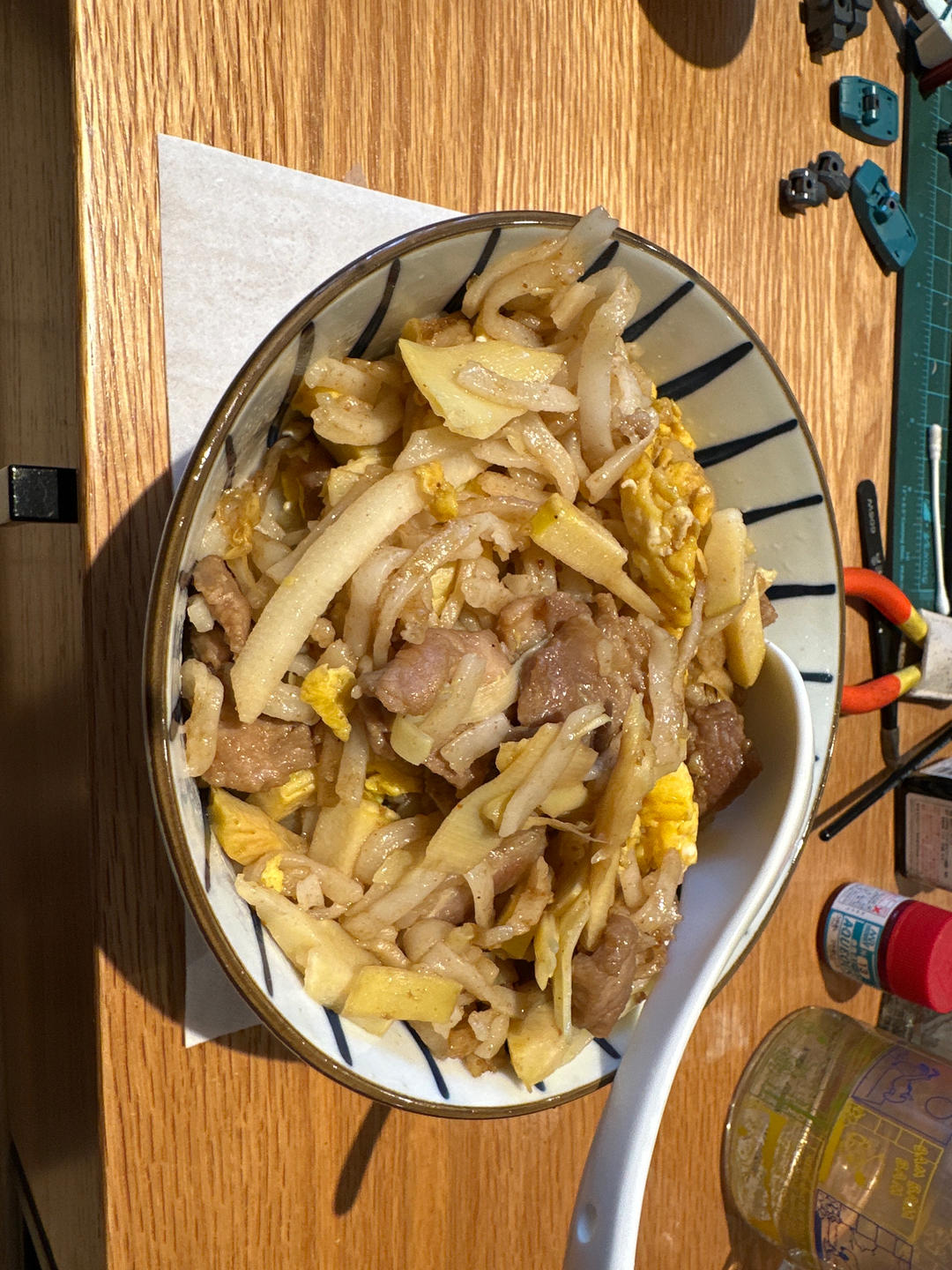 笋丝炒粿条
