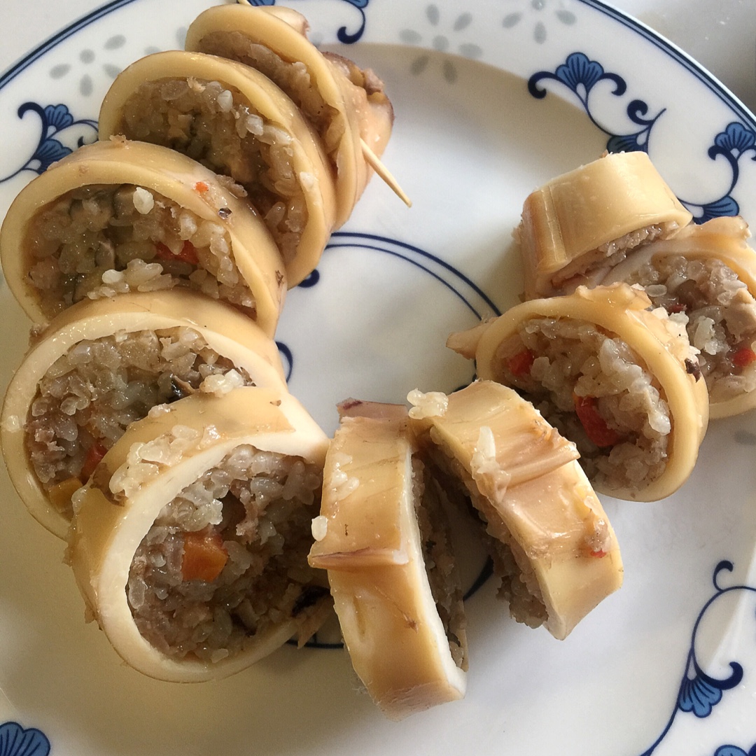 鱿鱼米肠