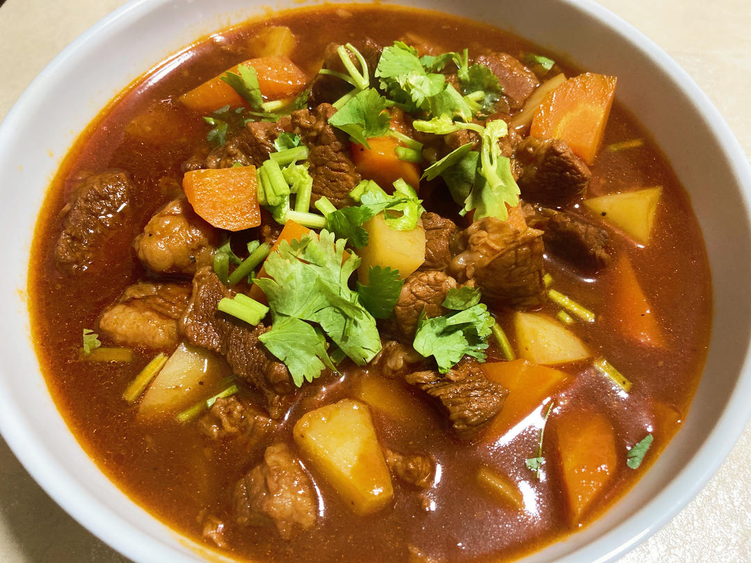 yosei做的土豆炖牛肉