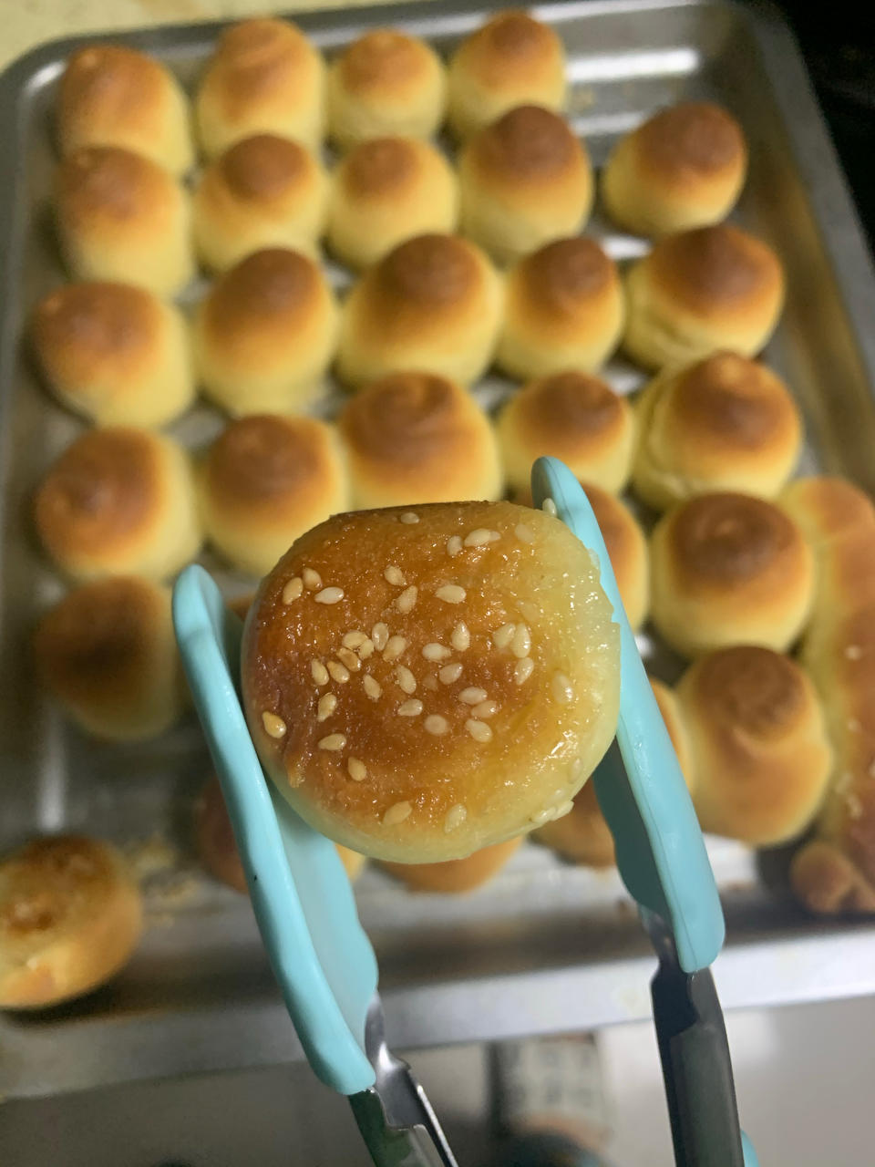 【100%成功】甜甜脆脆🍯蜂蜜小面包