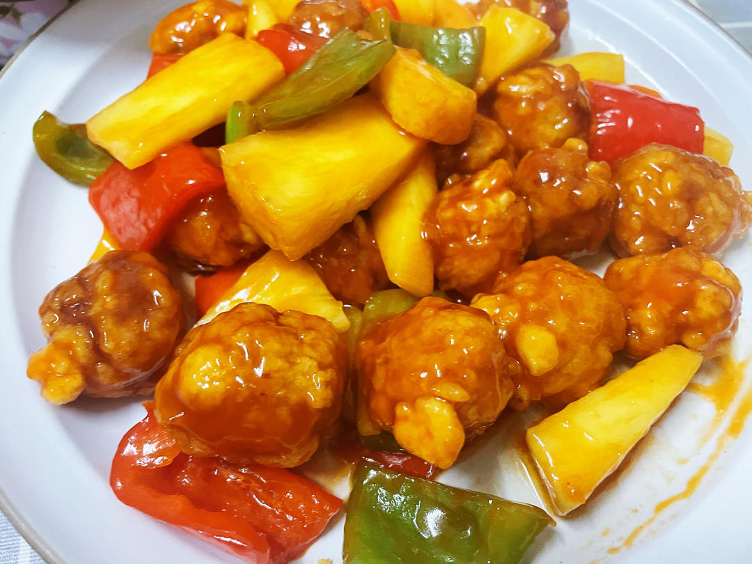 【菠萝咕噜肉】