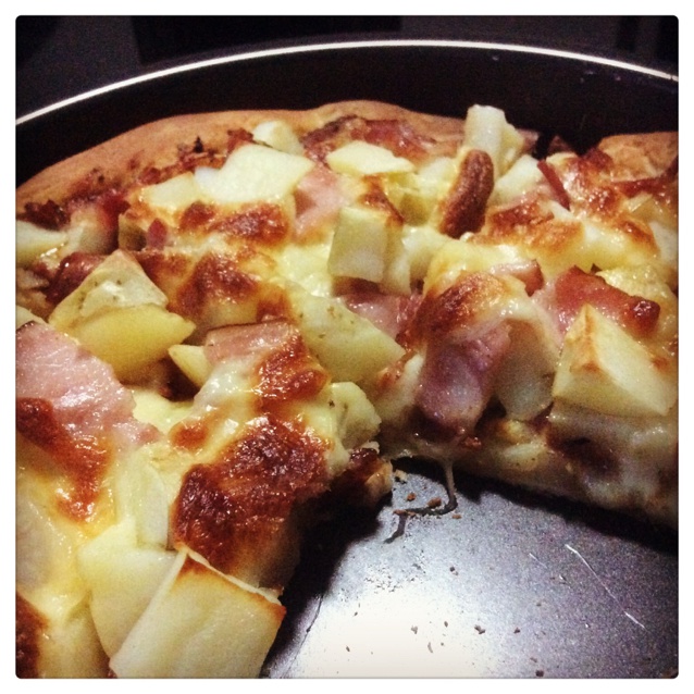 夏威夷pizza（附饼底冷冻法）