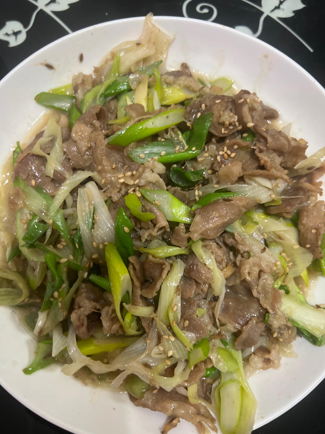 炒了20多年的葱爆羊肉