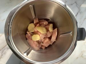 低卡低脂千张鸡肉卷的做法 步骤1