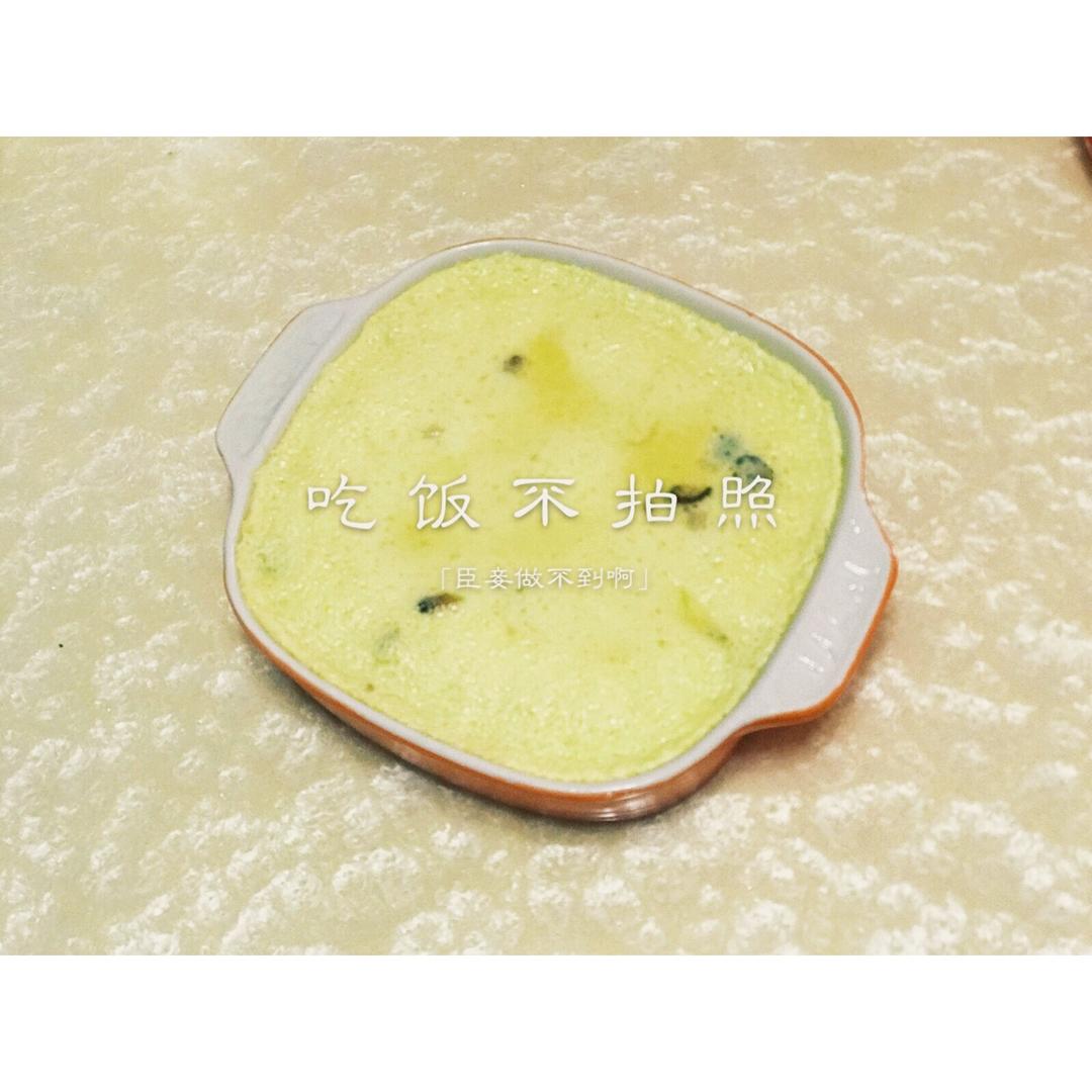 香菇肉末蒸水蛋