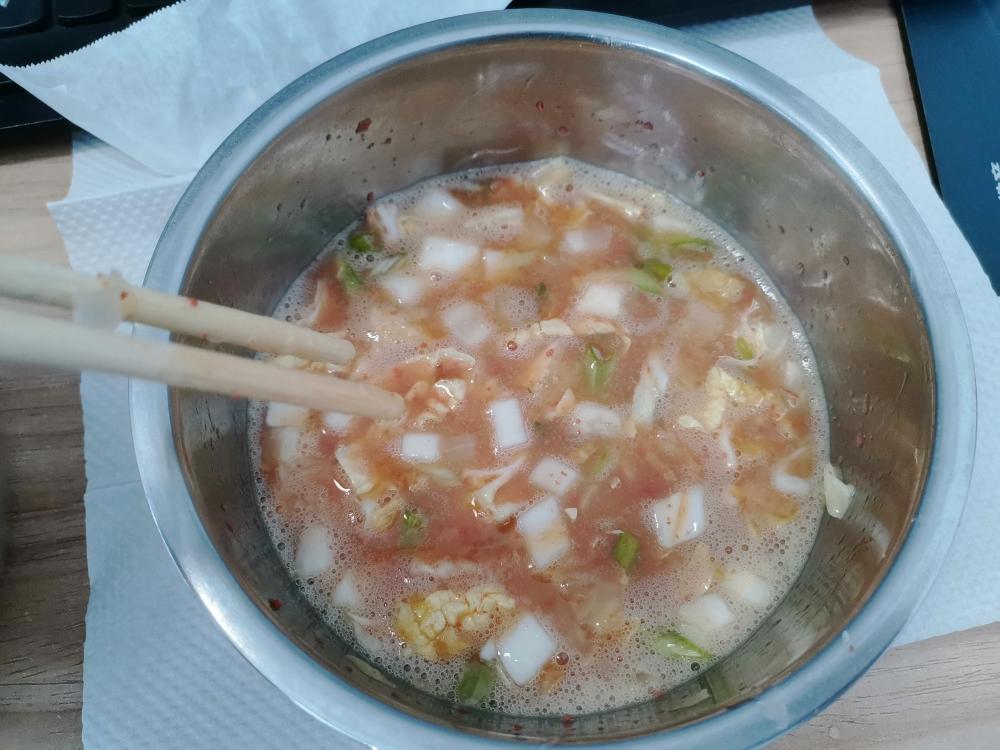 电饭盒蒸虾酱鸡蛋蜢虾酱的做法 步骤11