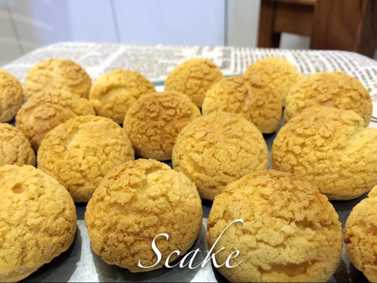 十分美味的酥皮泡芙