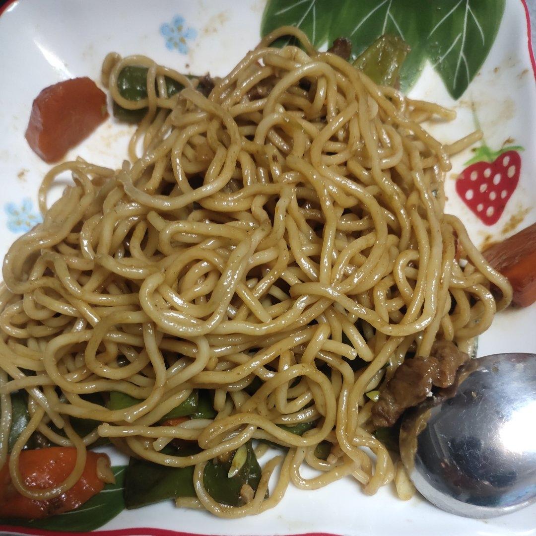 地道老北京扁豆焖面 豆角焖面 太好吃小心吃撑哦