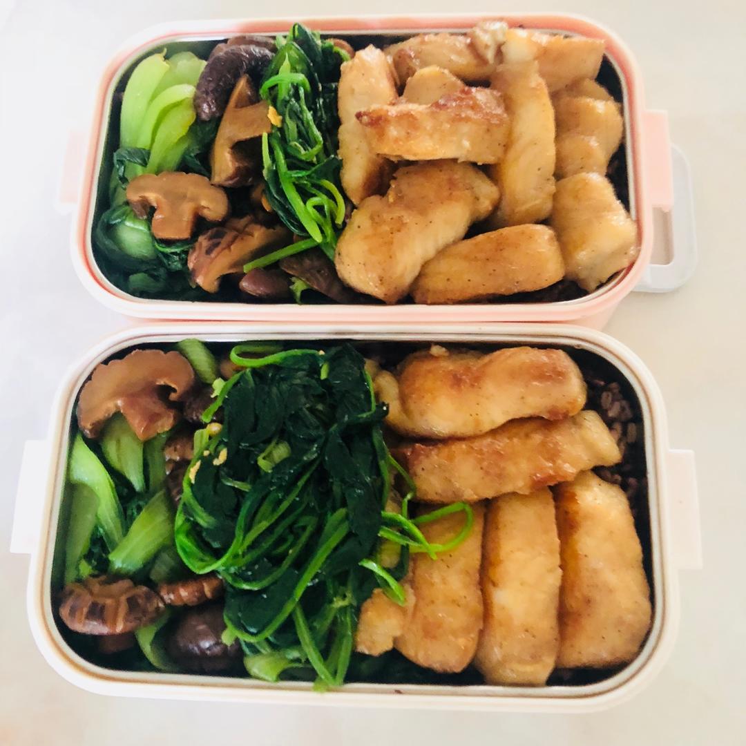 青菜蘑菇