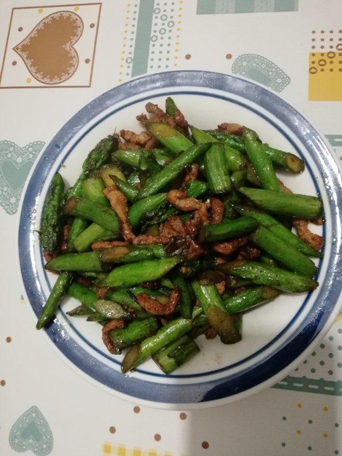 芦笋炒肉