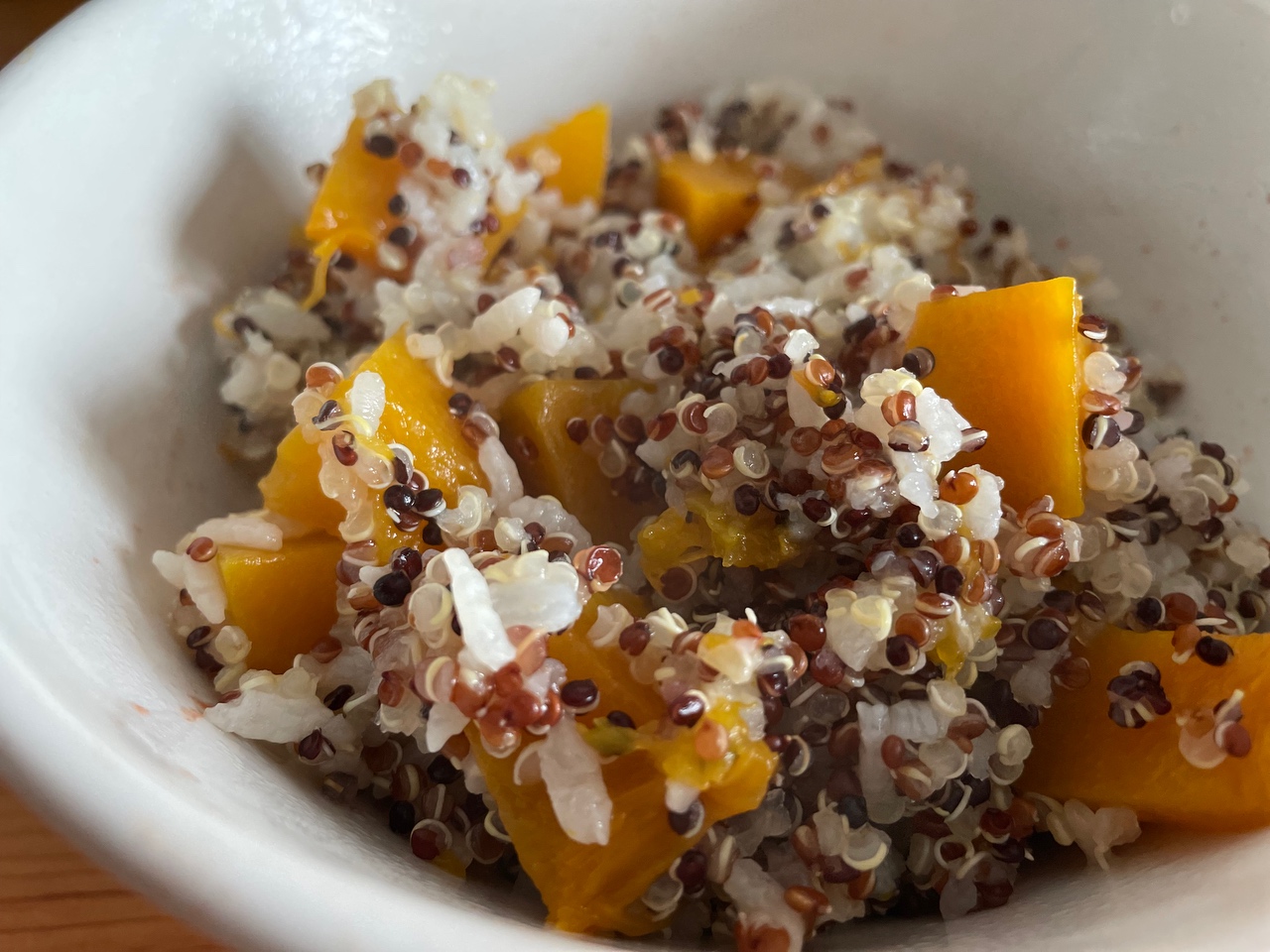 南瓜🎃三色藜米减脂饭的做法