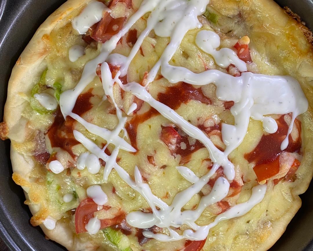 零失败披萨🍕🍕🍕（饼胚自制）