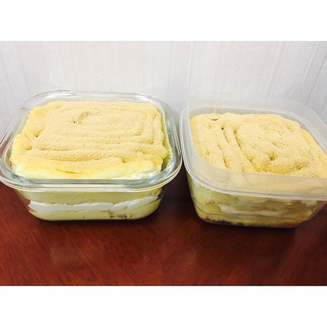 日式豆乳盒子蛋糕