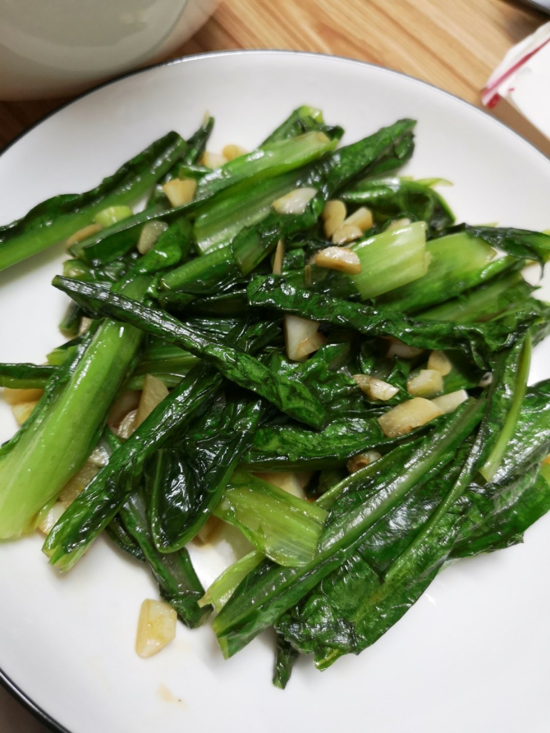 蒜蓉油麦菜（蚝油）