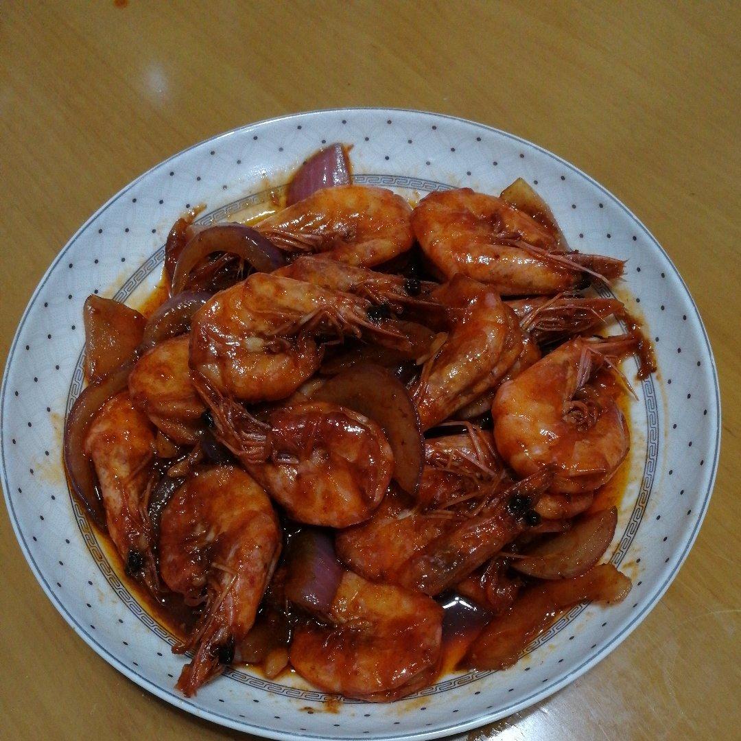 油焖大虾