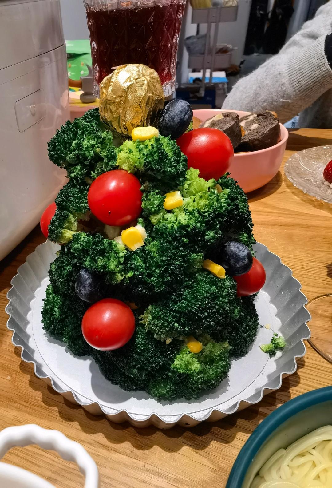 可以吃的圣诞树(小朋友的最爱)