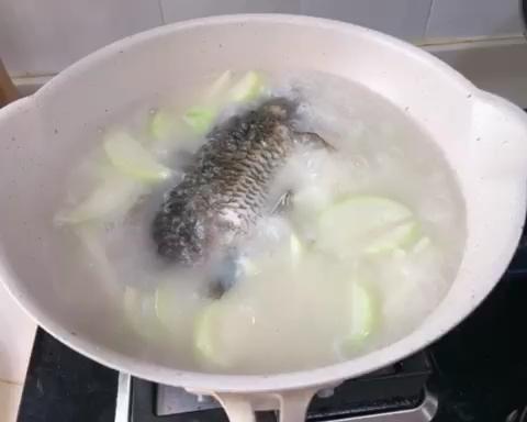快手汤鲫鱼节瓜汤