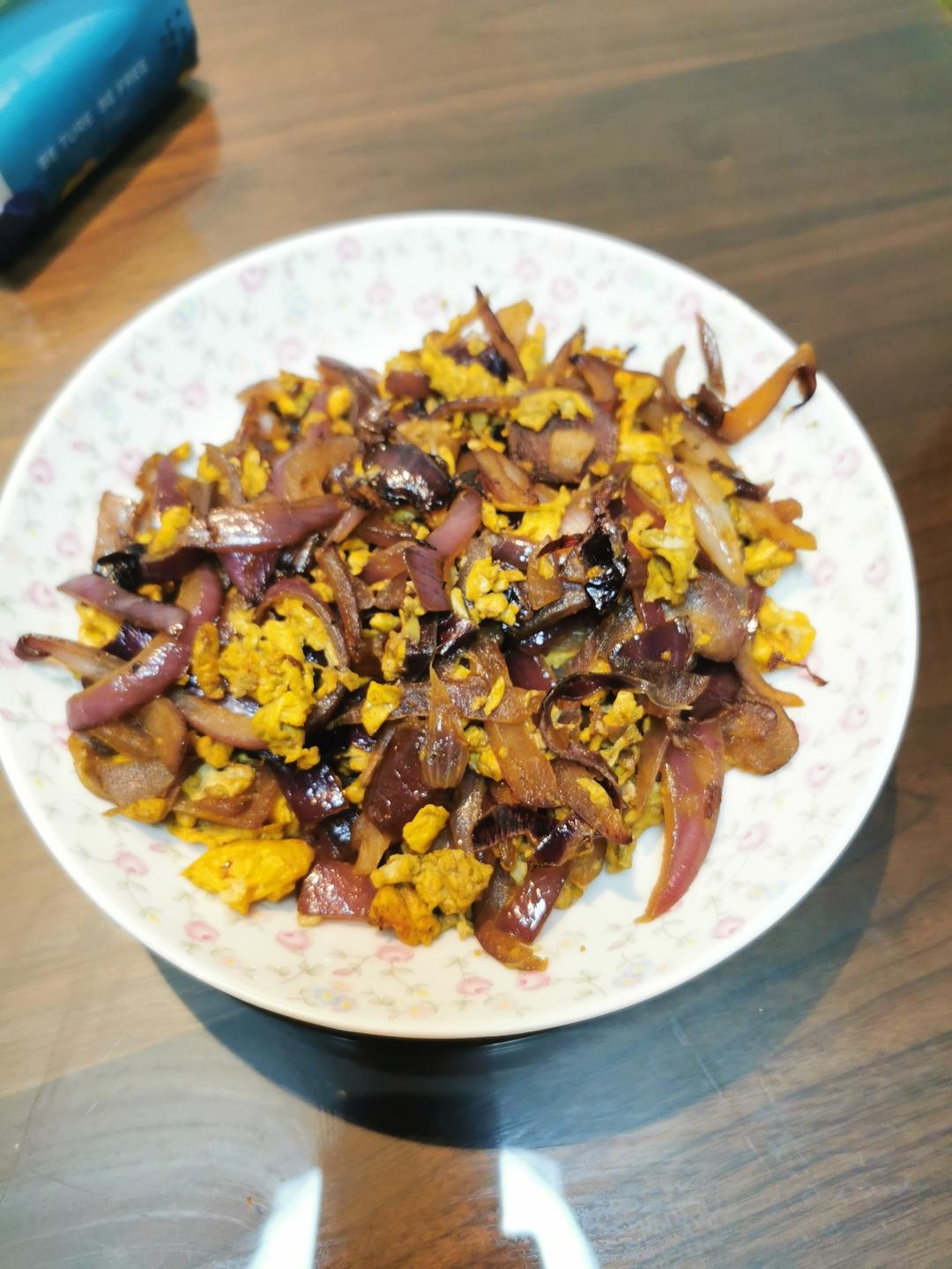 洋葱炒鸡蛋