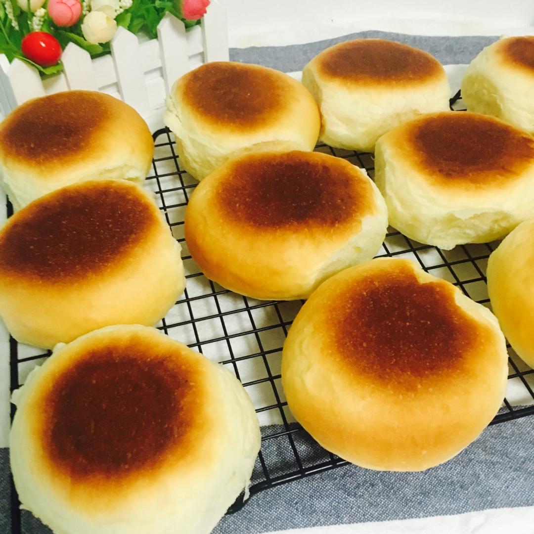 拯救放错面粉的面包面团---奶香小饼
