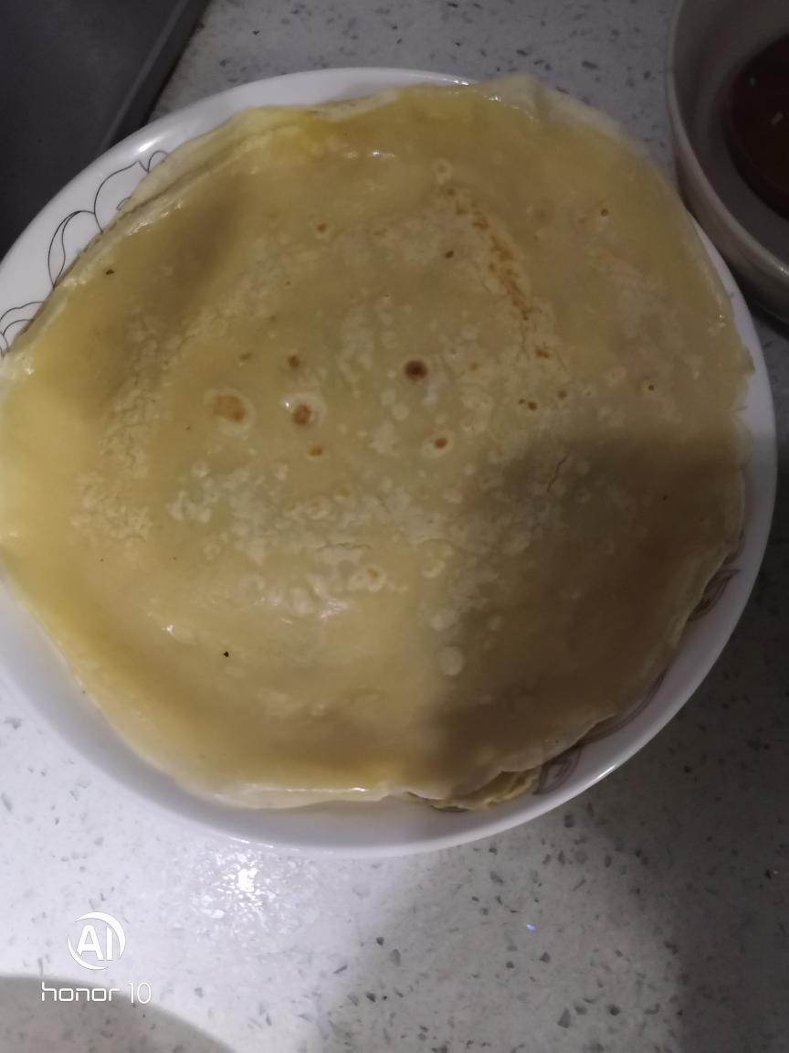 摊软丝煎饼