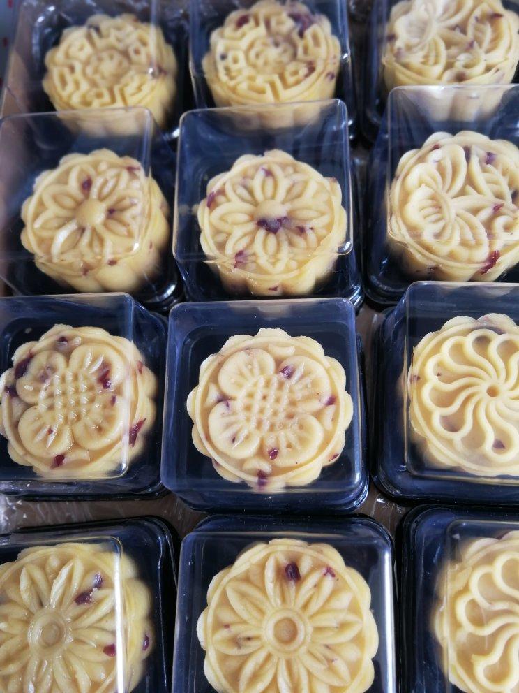 蔓越莓绿豆糕