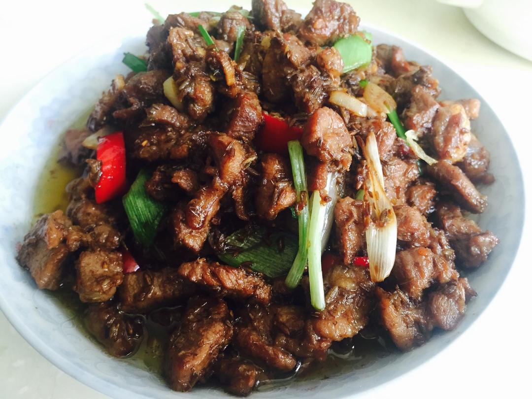 孜然羊肉粒（完爆）