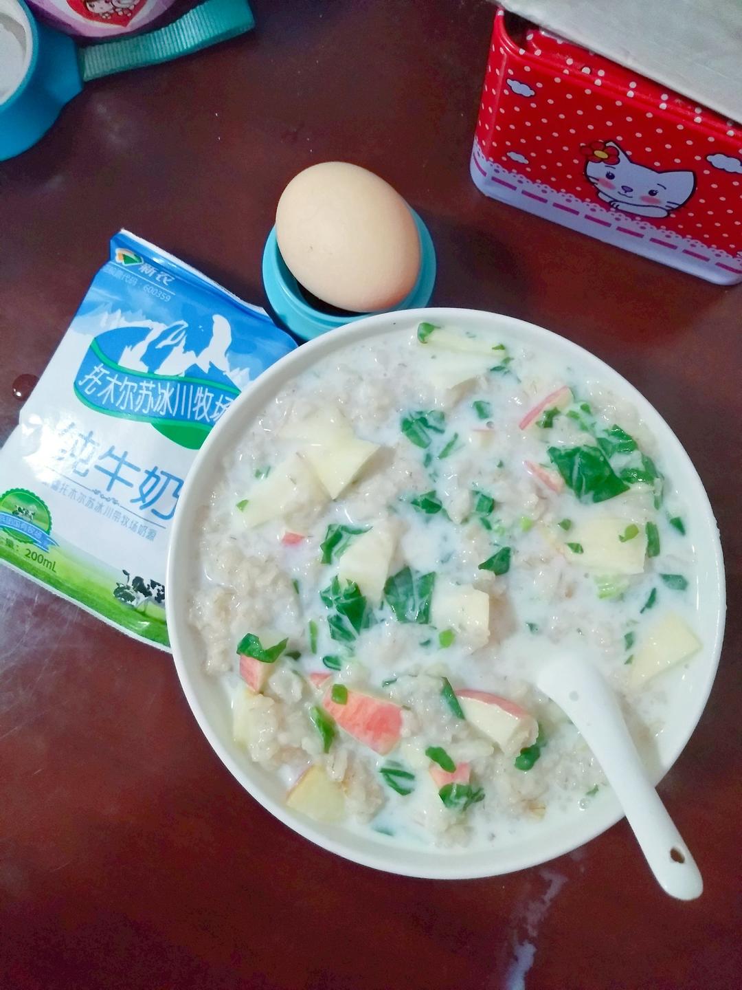 鸡蛋牛奶燕麦