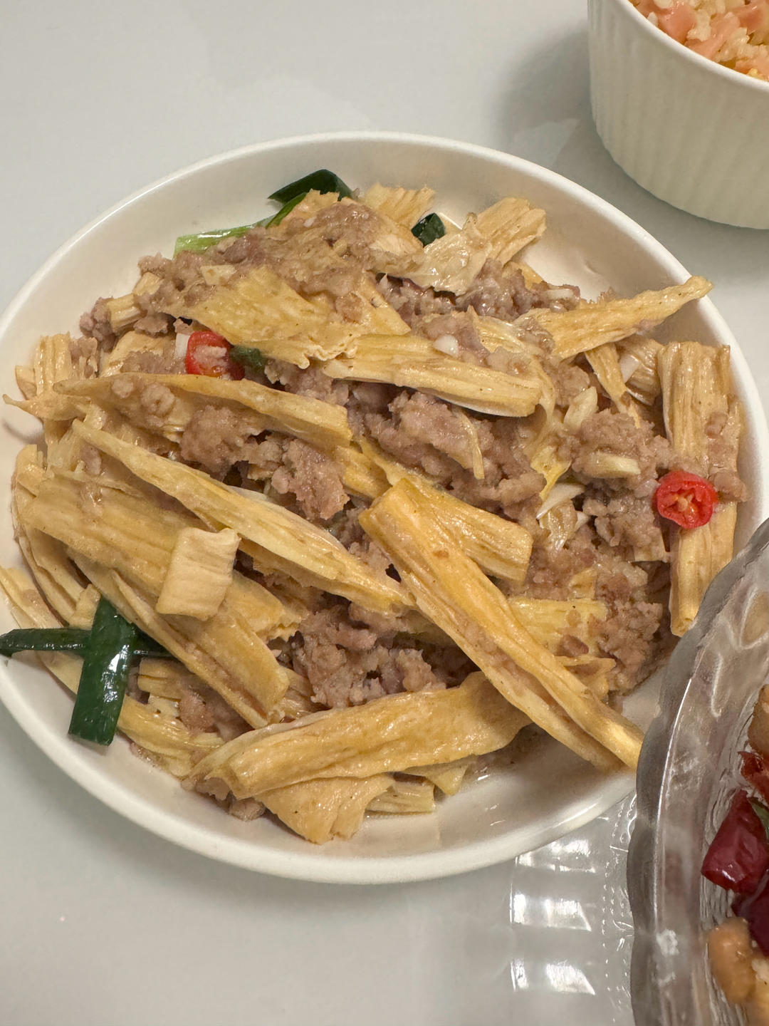 腐竹烧肉末｜家常下饭菜