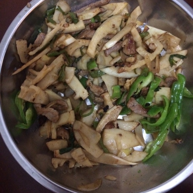 笋子炒肉