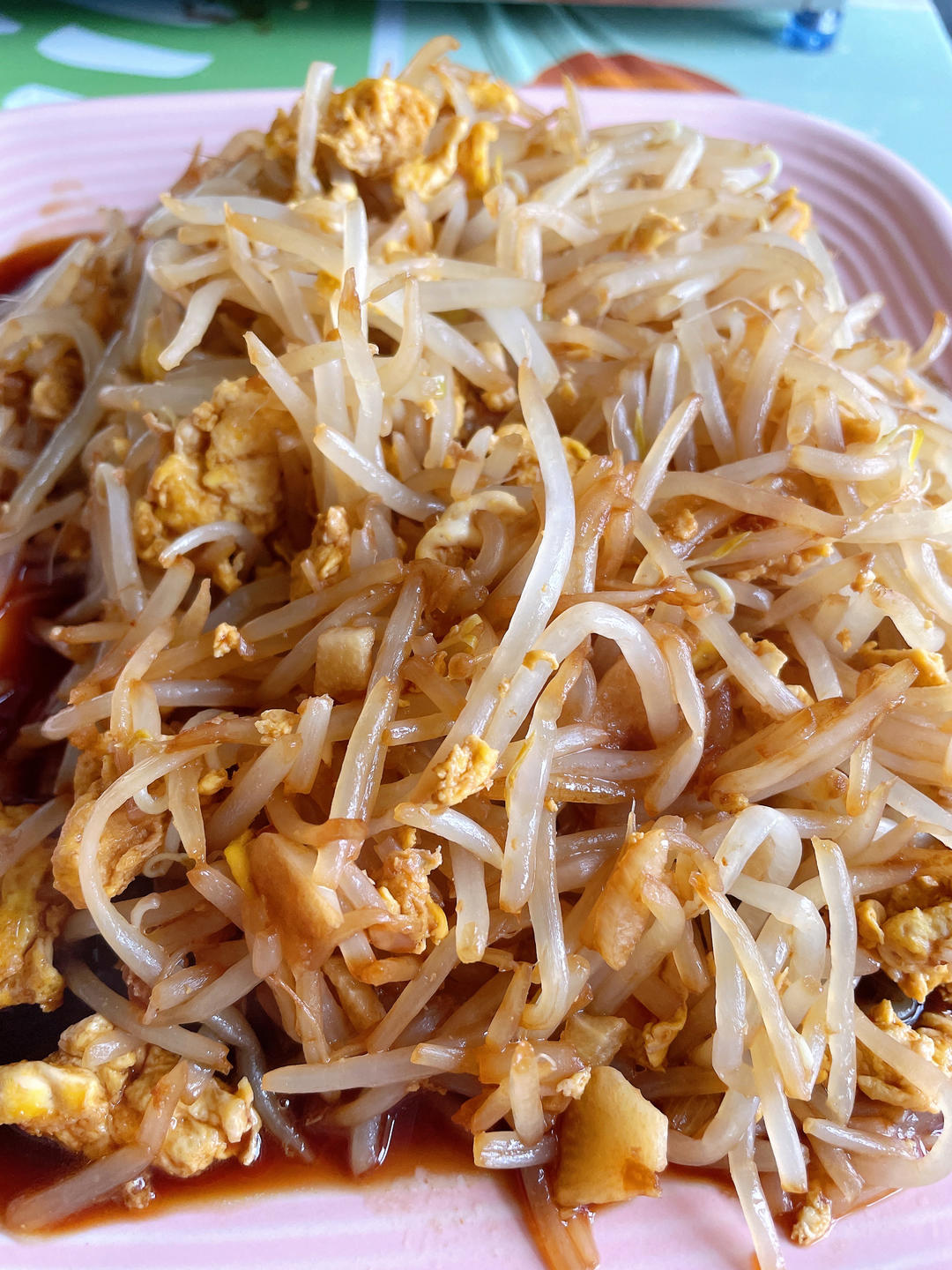豆芽炒鸡蛋