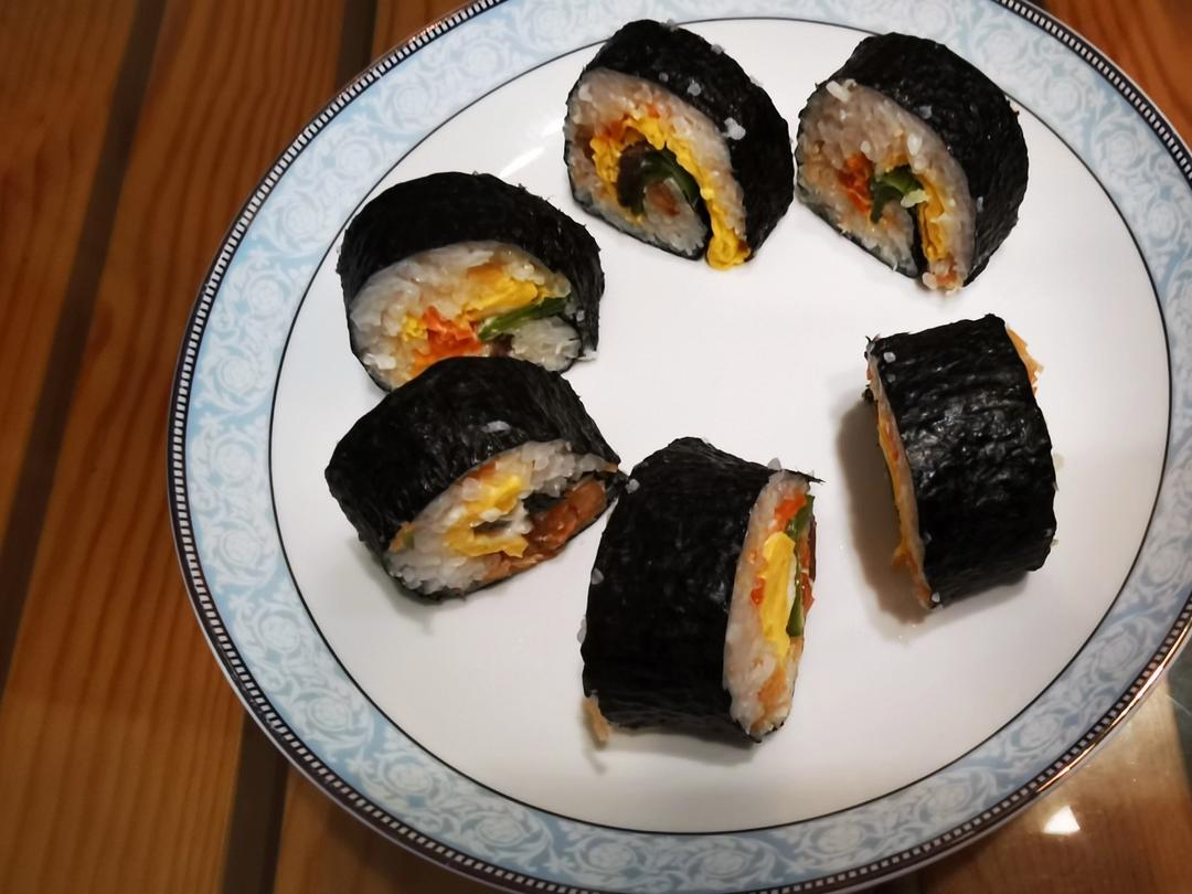 自制寿司（含寿司醋配方和超详细寿司卷法）