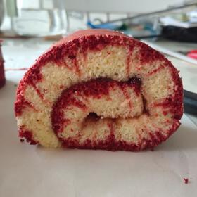 红丝绒旋风蛋糕卷