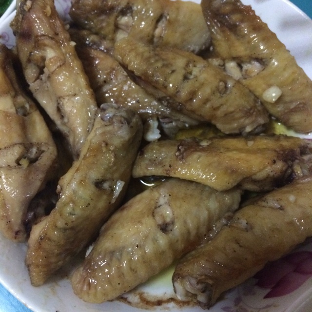 微波炉烤鸡翅根