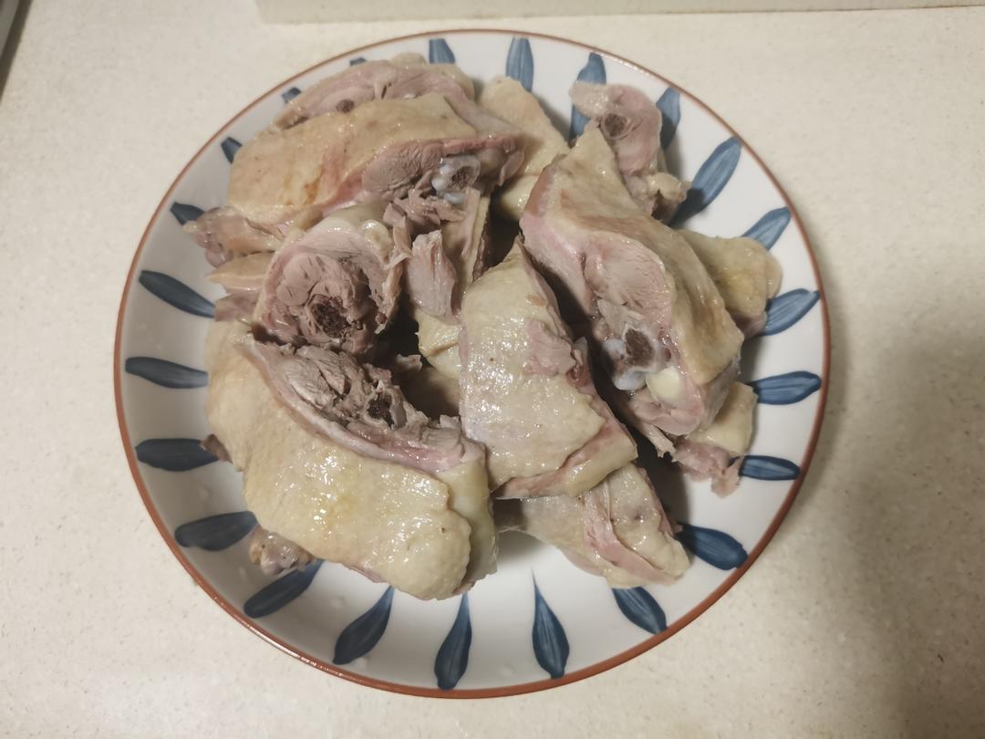 首次成功的盐水鸭腿