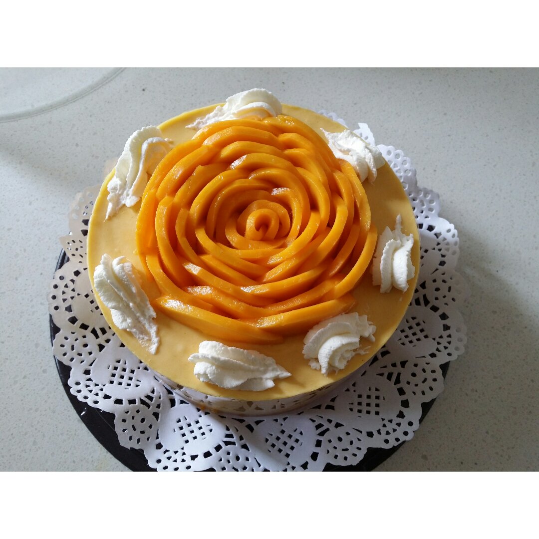 《Tinrry下午茶》教你做芒果流心慕斯（6寸配方）