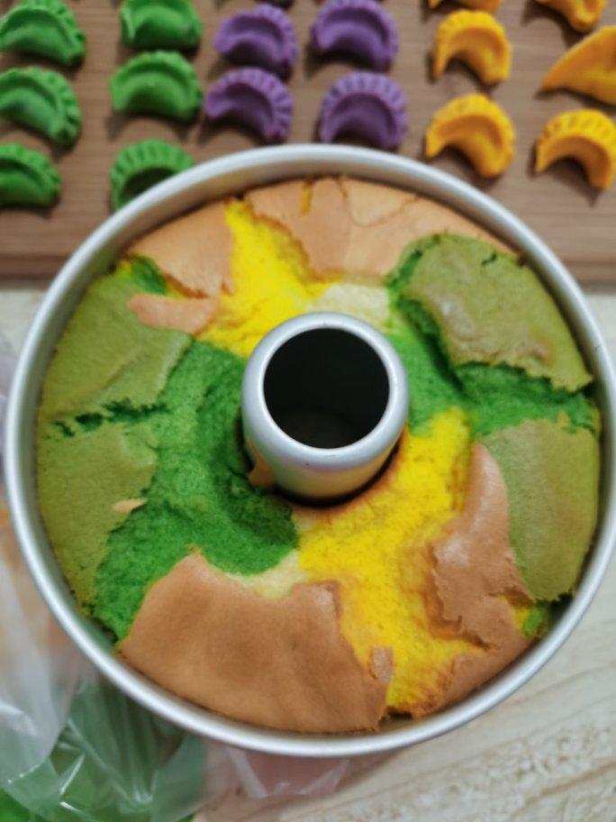 天然果蔬戚风蛋糕