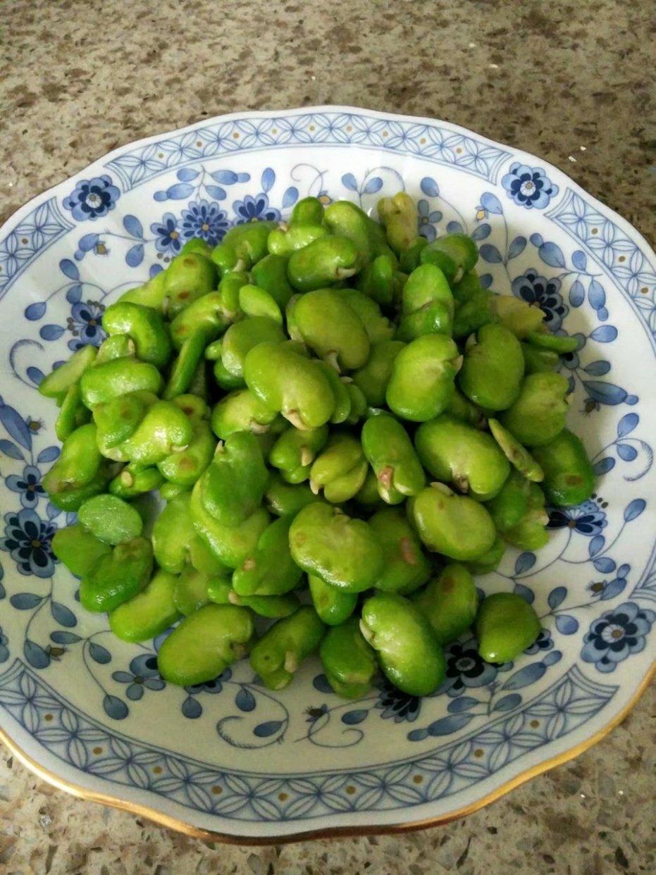 清炒蚕豆