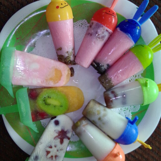 jack妈咪做的双色冰棍儿