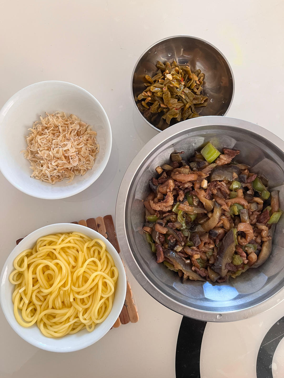 我给你做 茄子青椒炒肉吃好不好啊-19