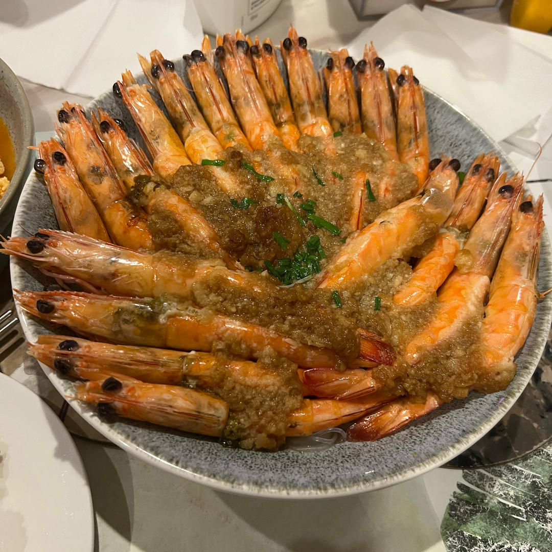 蒜蓉粉丝蒸虾