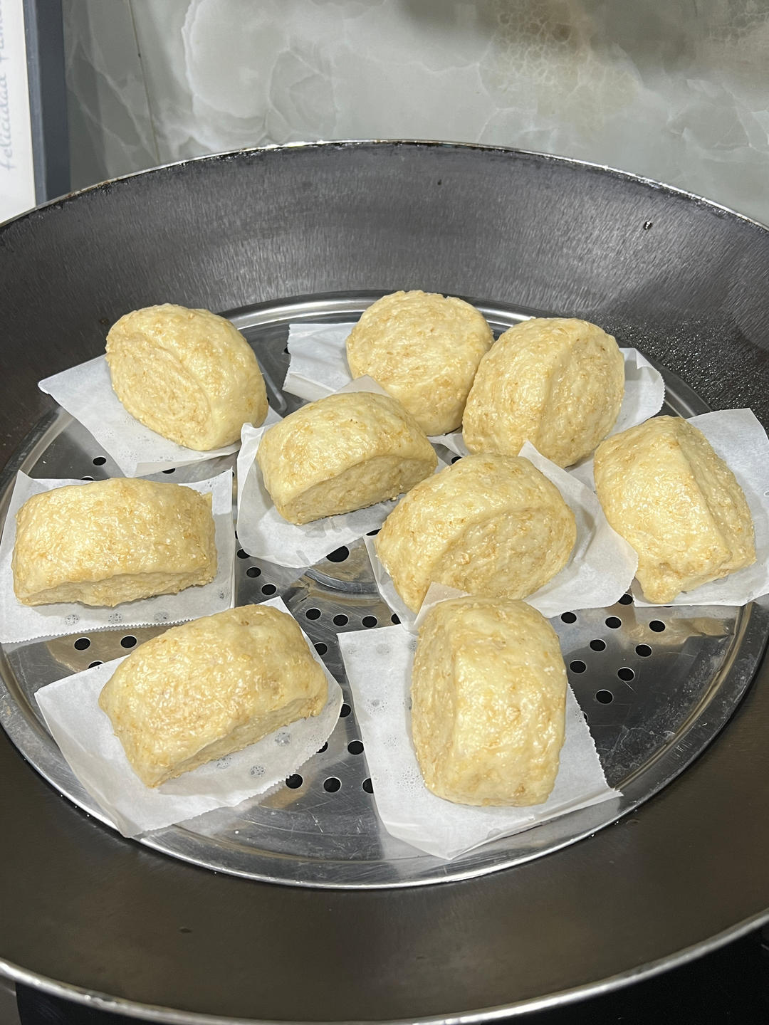 牛奶燕麦馒头【曼食慢语】