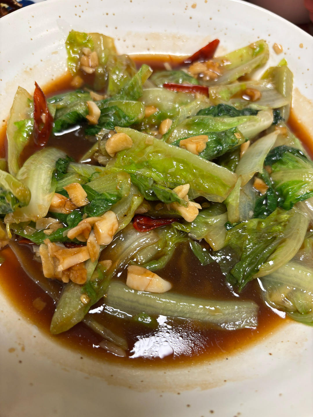 小炒生菜太好吃