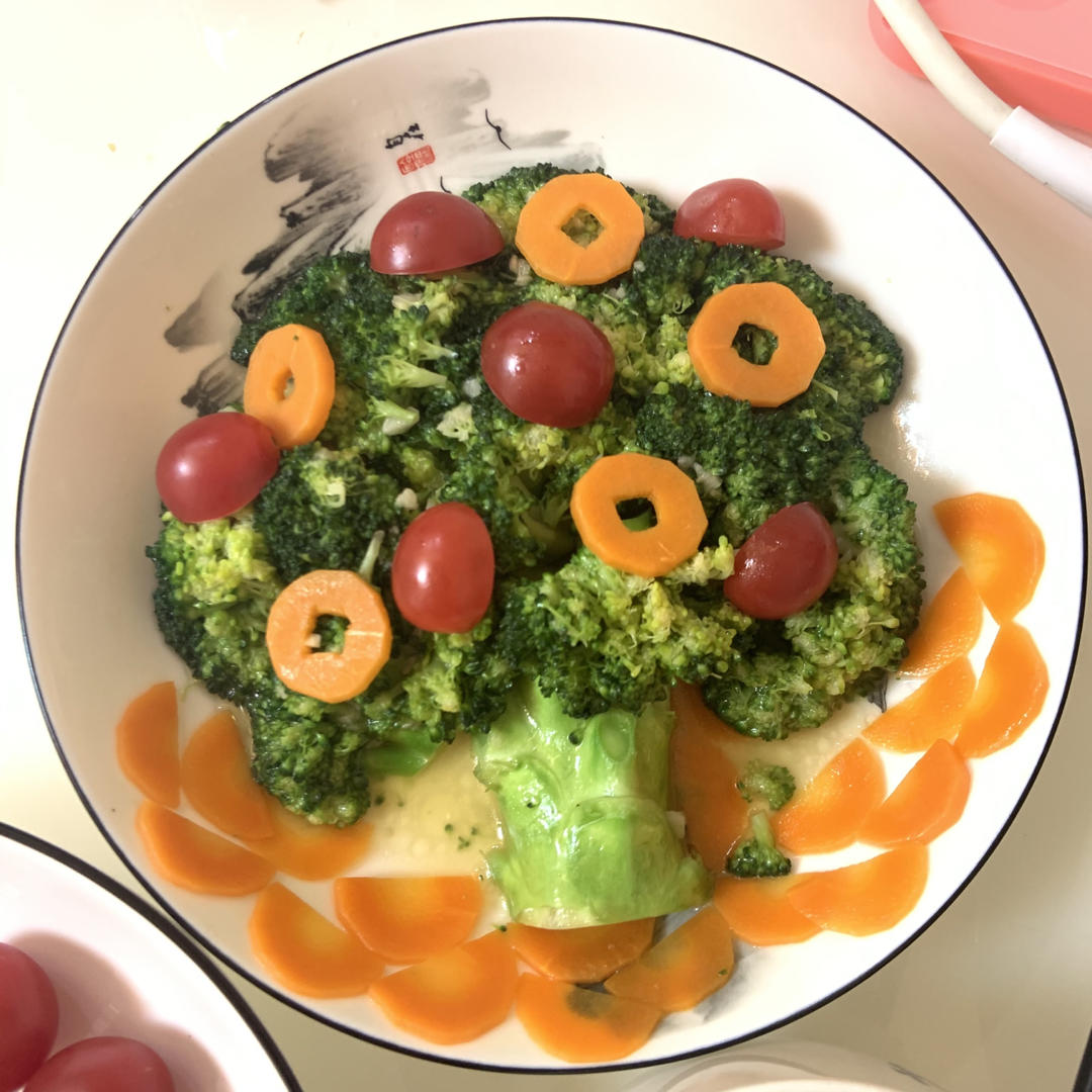 年夜菜之吉祥发财树（辣汁西兰花）